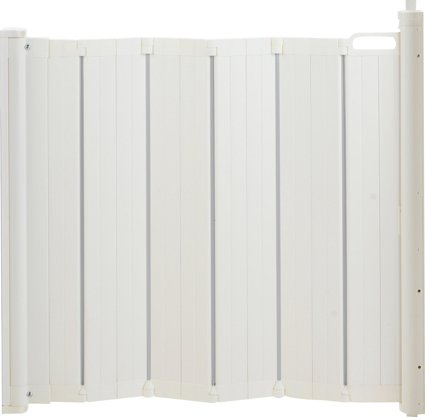 BabyDan Guard Me Auto Foldable Safety Gate - White