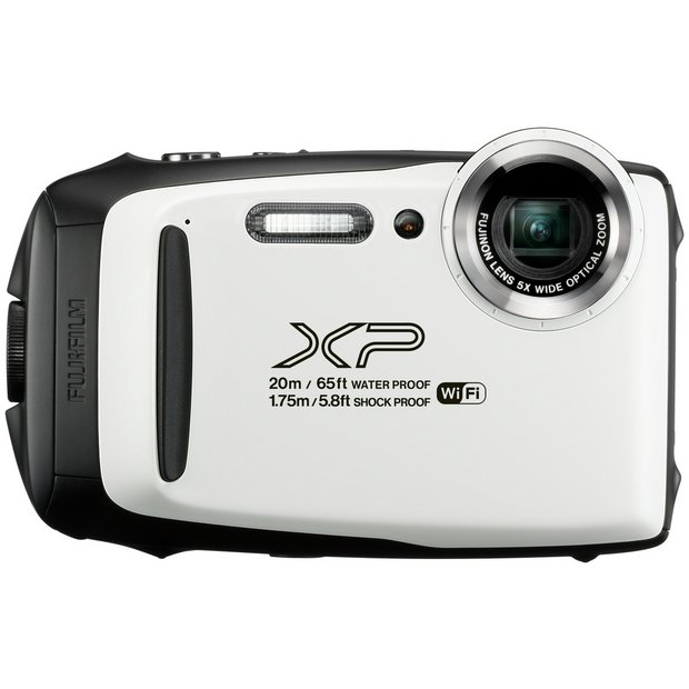 Fujifilm FinePix XP130 16.4MP Waterproof Camera - White