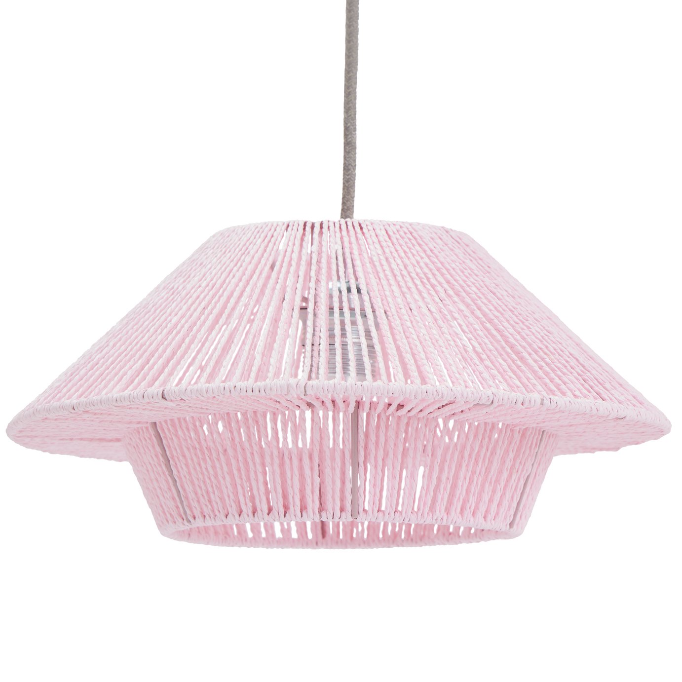 Habitat Paper Rope 2 Tier Easy Fit Lampshade - 35cm