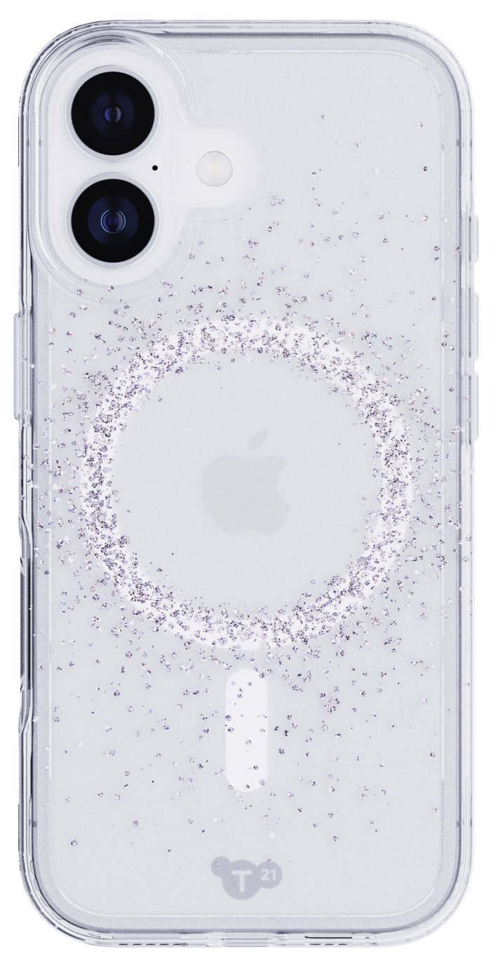 Tech21 EvoSparkle iPhone 17 Phone Case with MagSafe - Clear