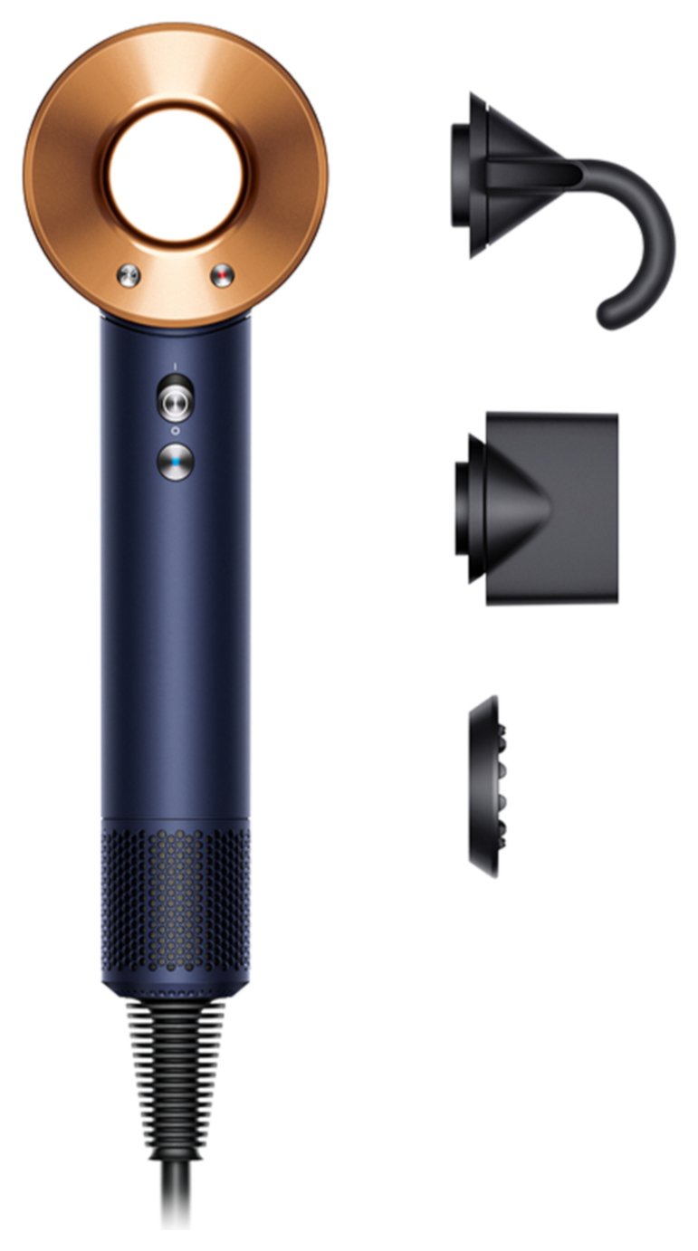 Dyson Supersonic Hair Dryer Straight+Wavy Prussian blue