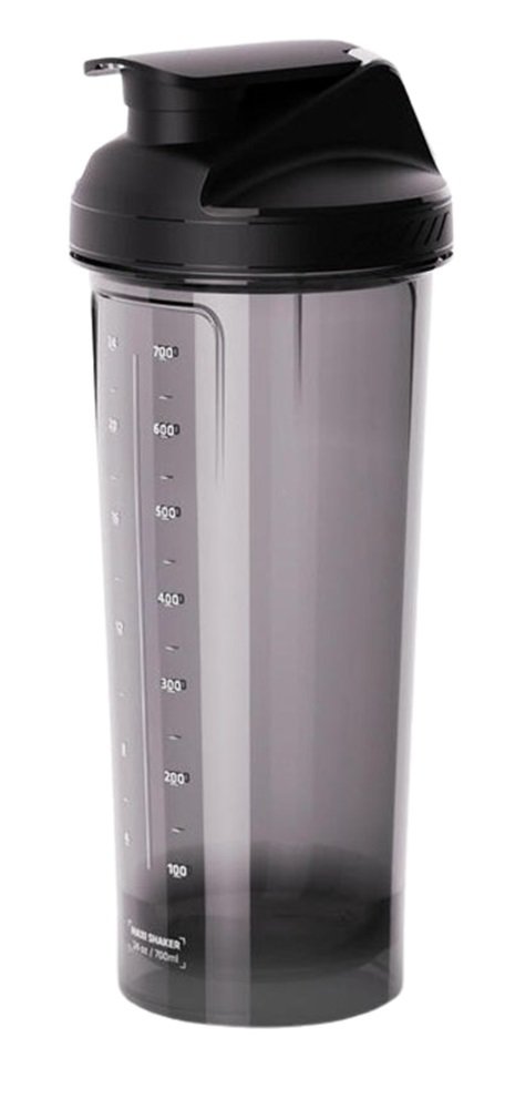 Decathlon 700ml Maxi Protein Shaker - Black