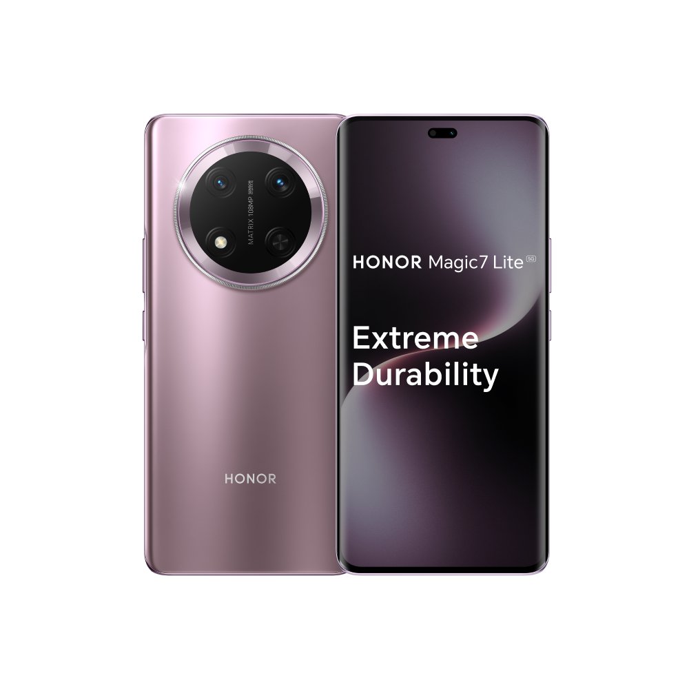 SIM Free HONOR Magic7 Lite 5G 512GB AI Mobile Phone - Purple