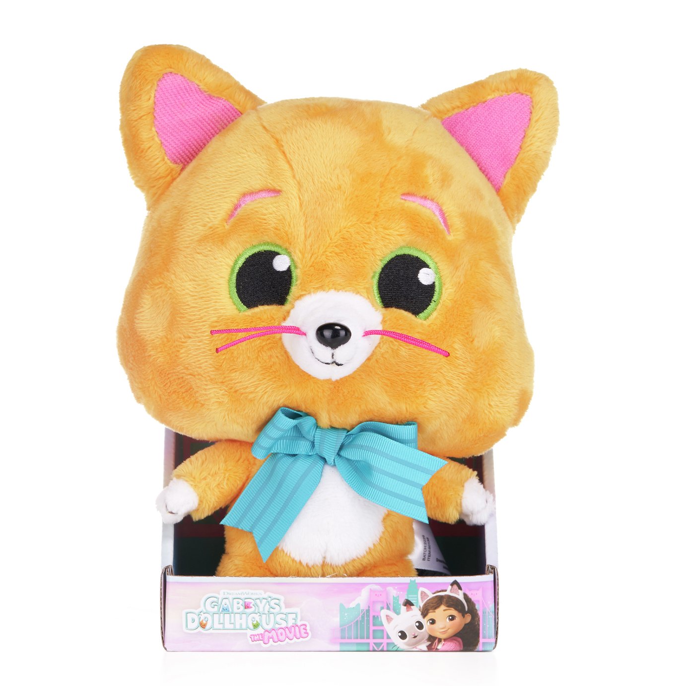 Gabby's Dollhouse 10 inch Chumsley Cat Soft Toy