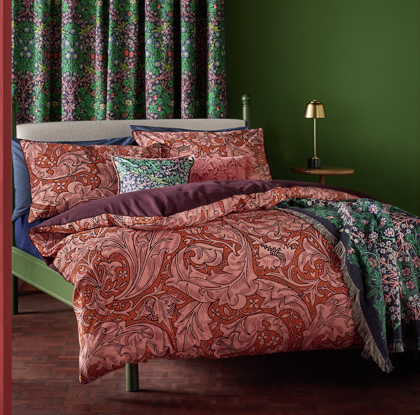 Habitat x Morris&Co. Batchelors Button Bedding Set-Superking