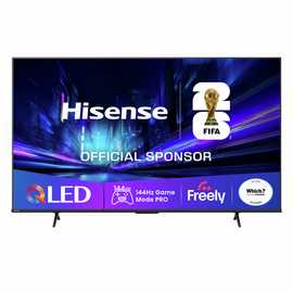 Hisense 55 Inch 55E78QTUK PRO Smart 4KUHD HDR QLED Freely TV