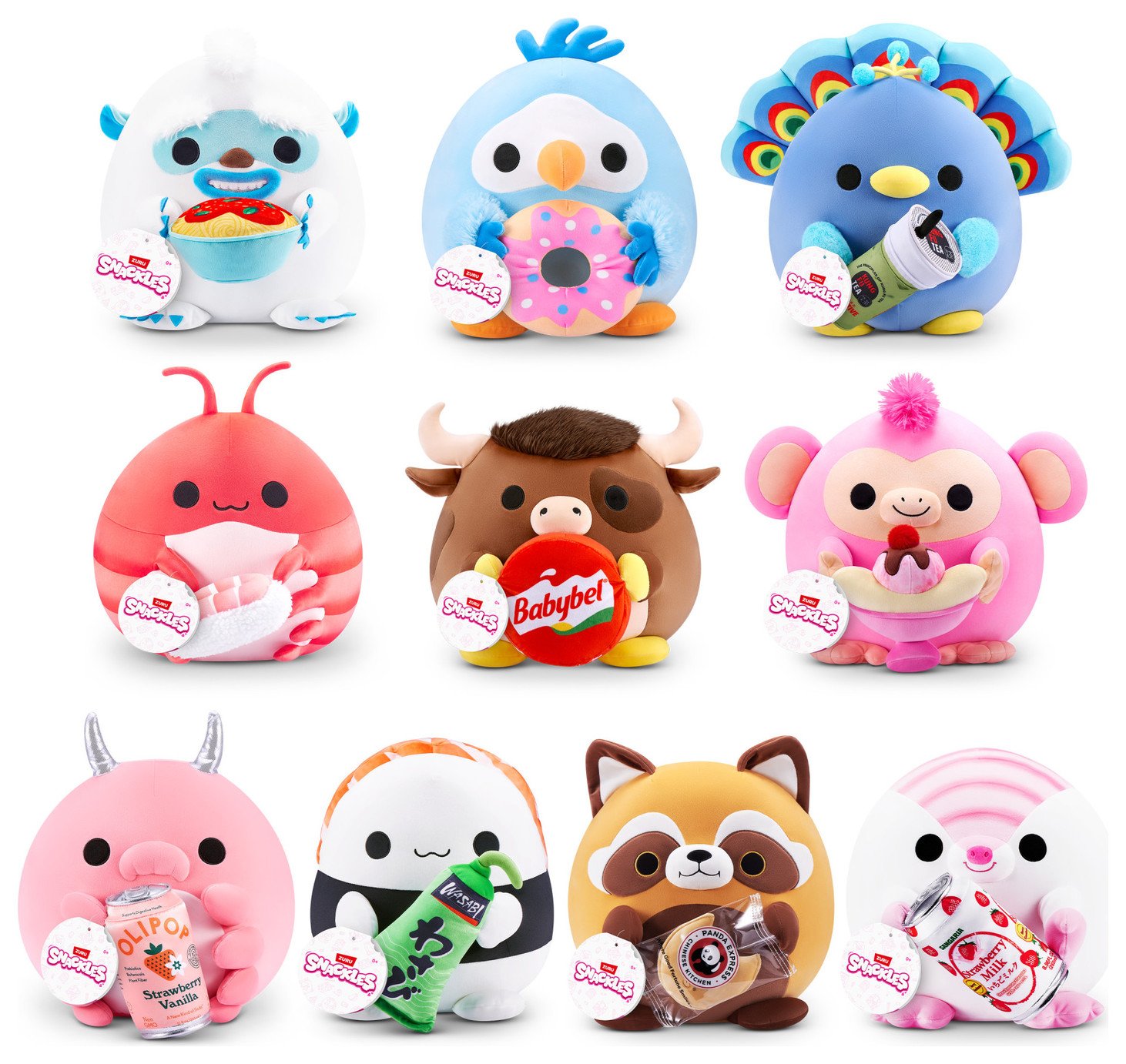 Snackles Plush Soft Toy