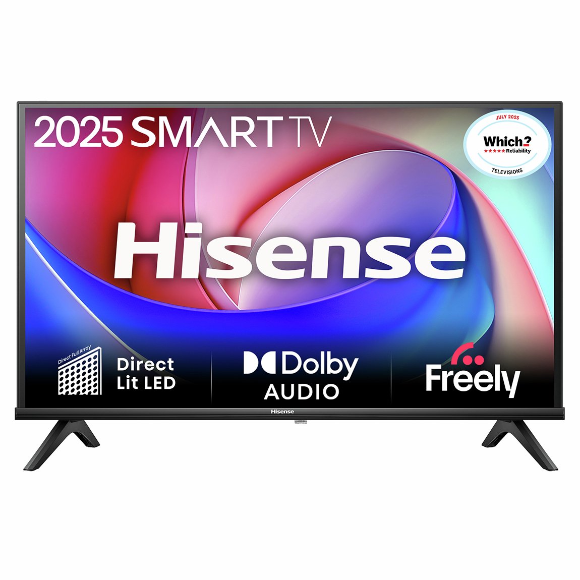 Hisense 32 Inch 32E4QTUK Smart HD Ready HDR LED Freely TV