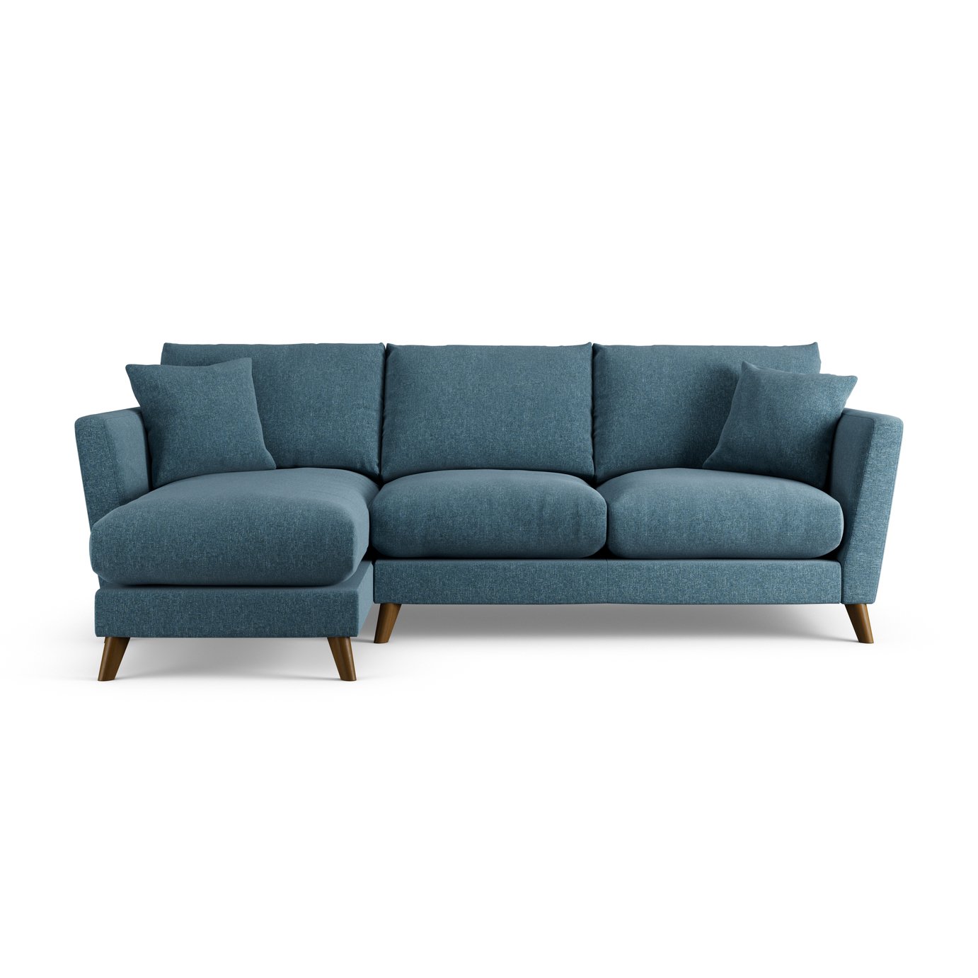 Habitat Lomond 4 Seater Left Hand Chaise Sofa