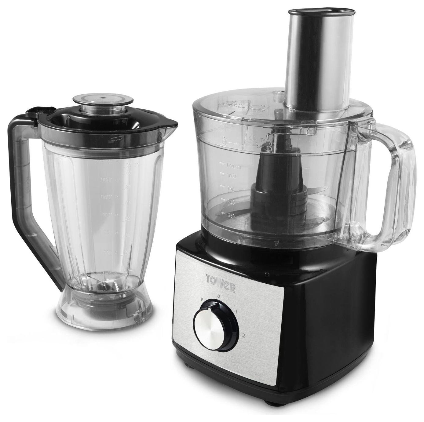 Tower T18008BLK Multi-Function Food Processor