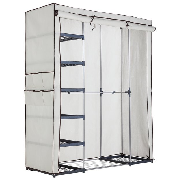 Argos fabric outlet wardrobe