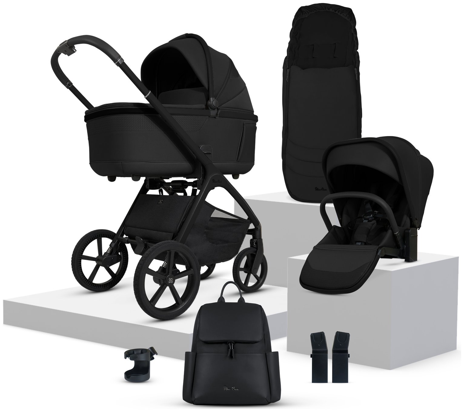 Silver Cross Cove Pushchair Black
