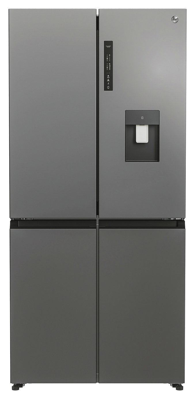 Hoover HHCR3818EWPL American Fridge Freezer - Grey