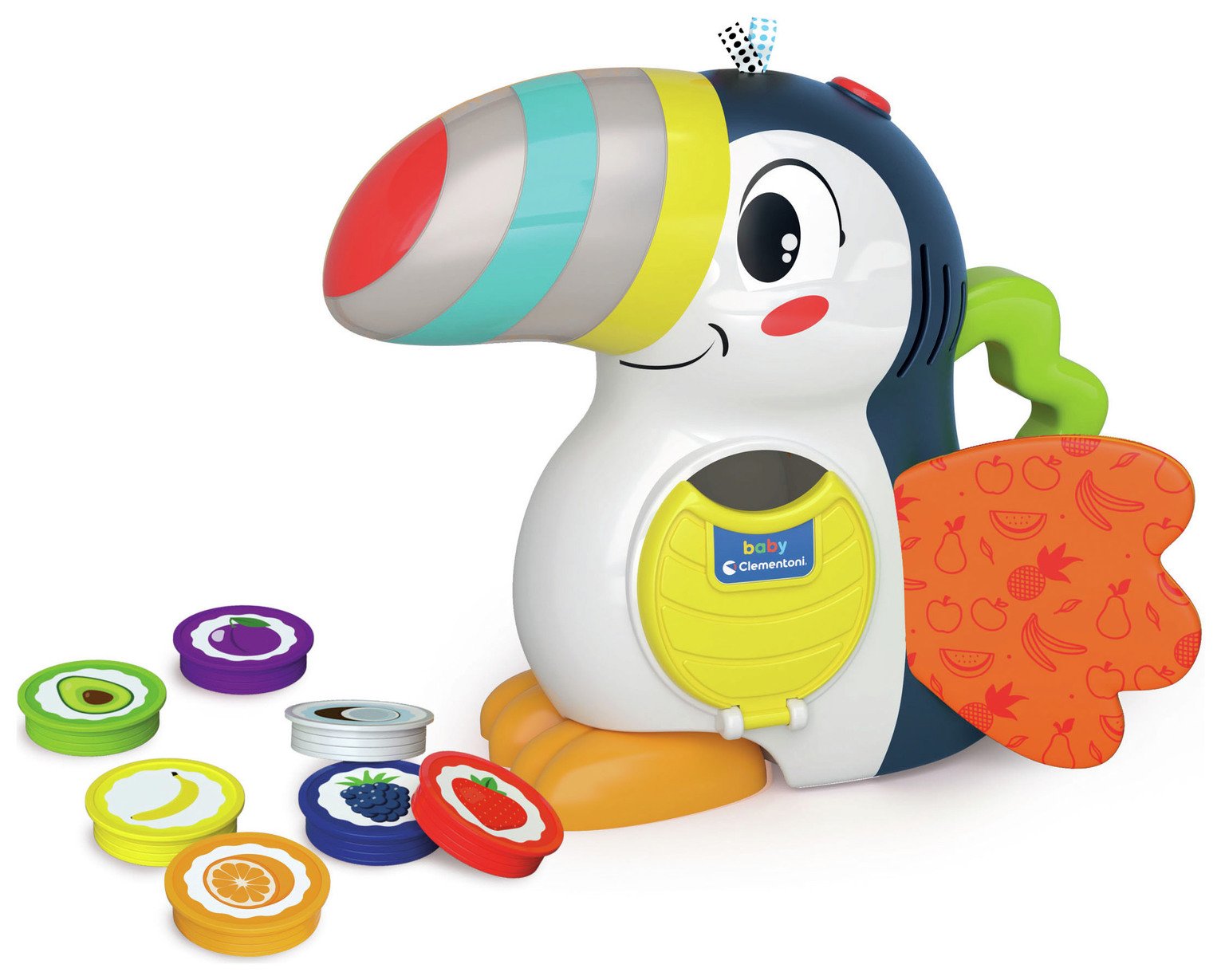 Baby Clementoni Toucan Fruits & Colour Learning Toy