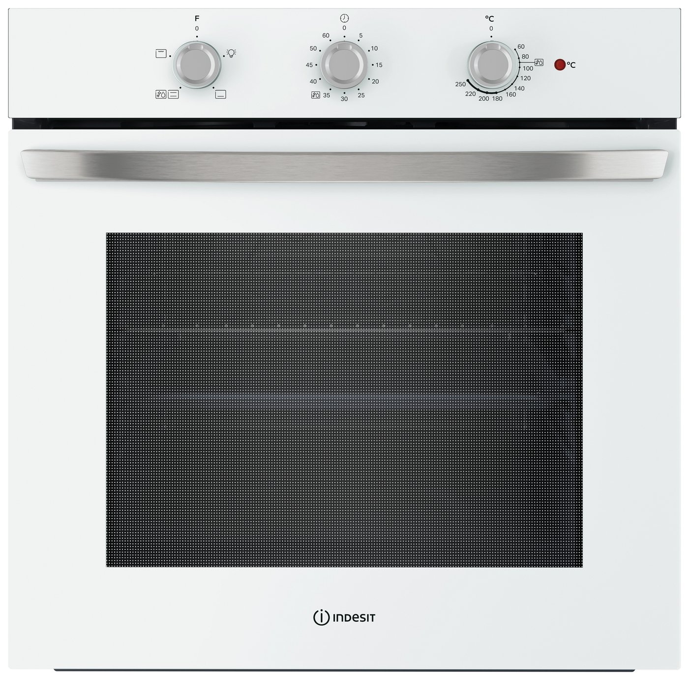 Indesit IO232HW Built In Single Electric Oven - White