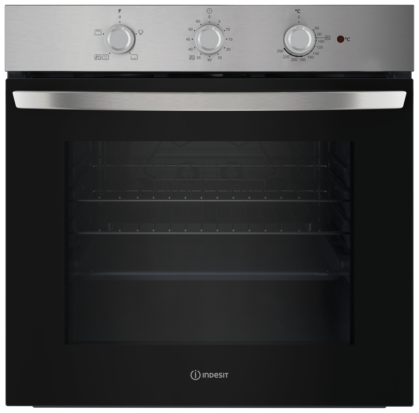 Indesit IO232HXUK Built In Single Electric Oven - S/Steel