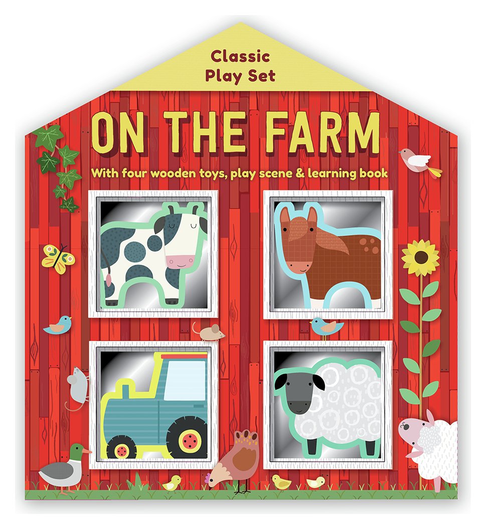 Igloo Books Wooden Animal Kids Activity Book