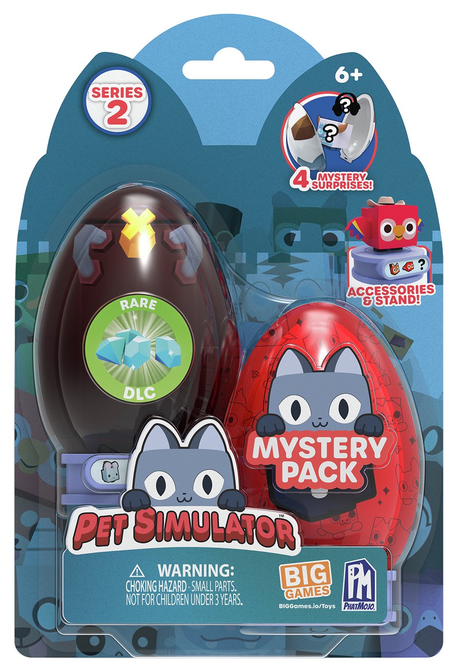 Big Games Pet Simulator Series 2 Mystery Pack Playset