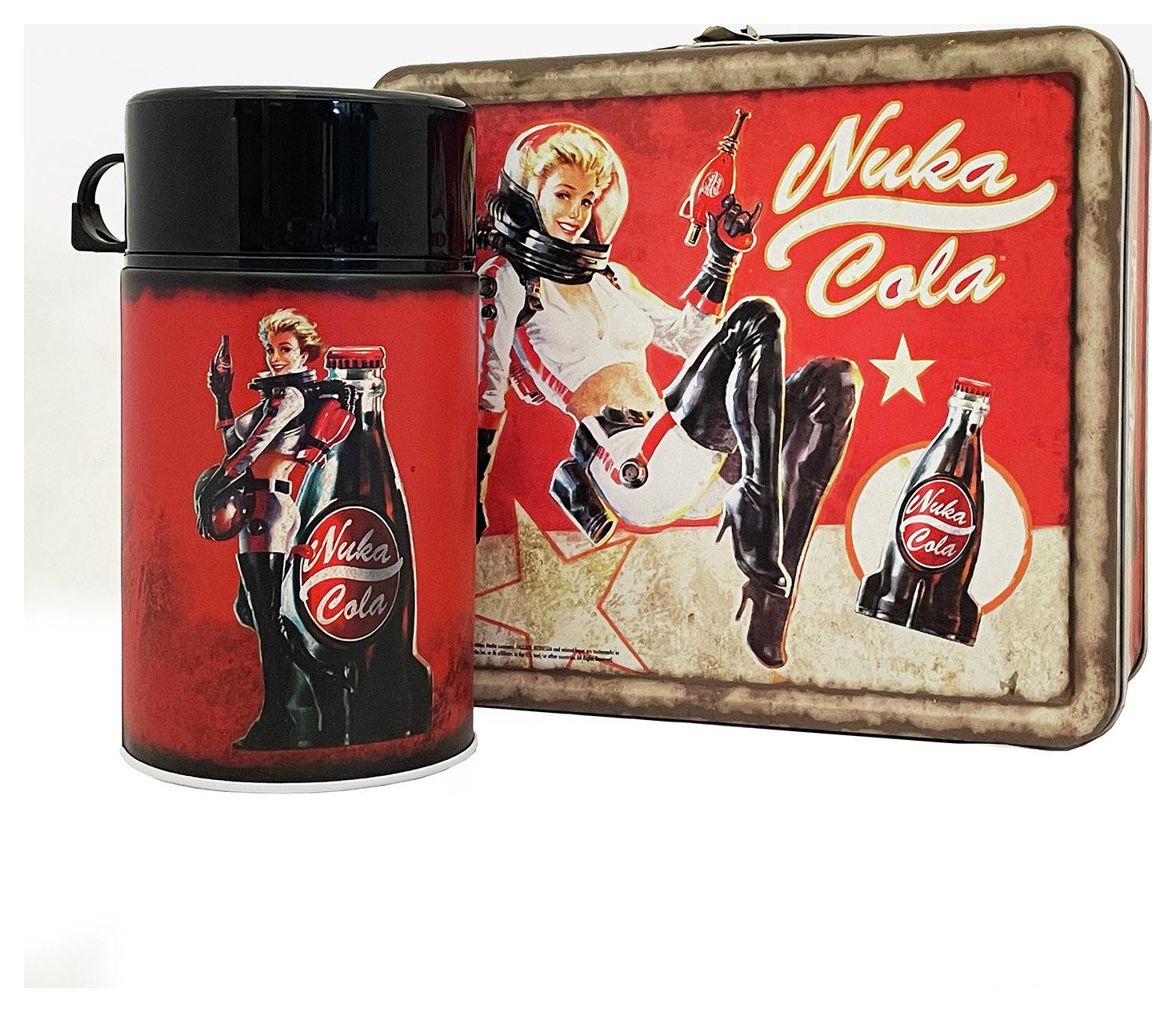Fallout Nuka Cola Weathered Lunch Box & Flask