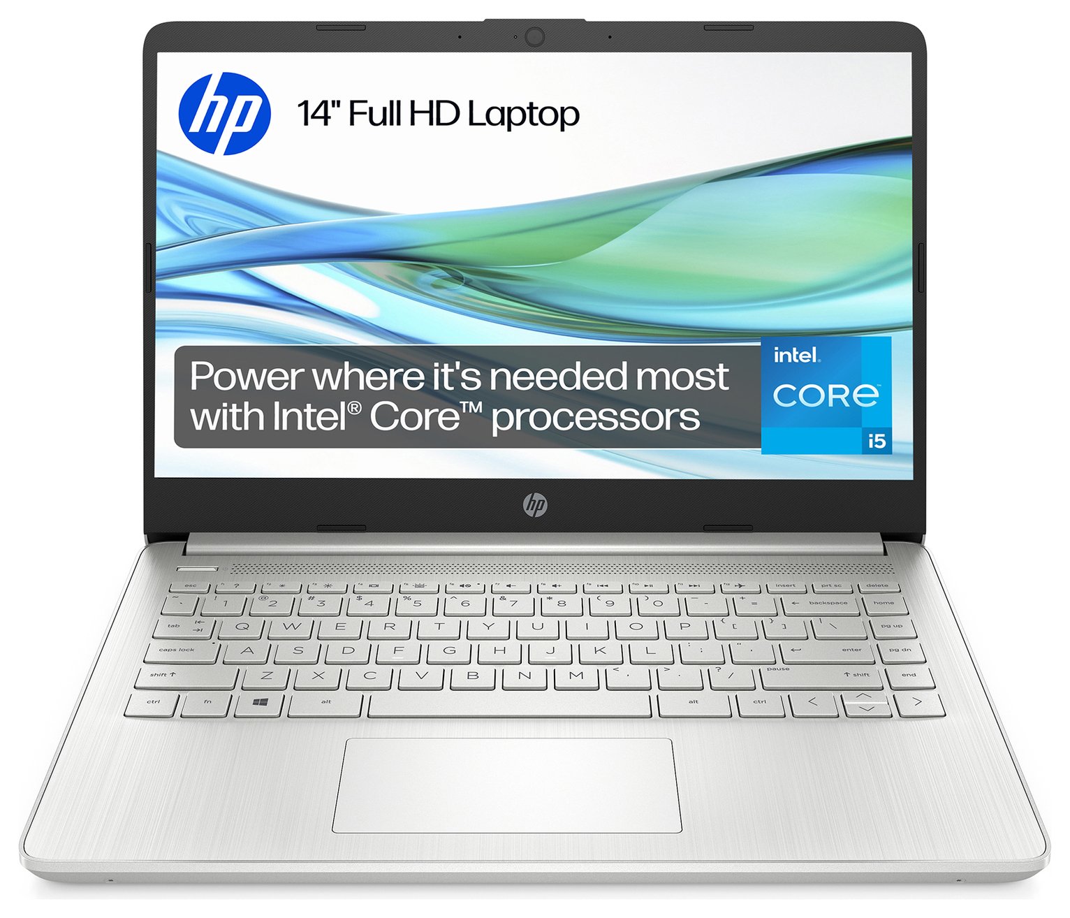 HP 14s-dq5009na 14in i5 8GB 256GB Laptop - Silver