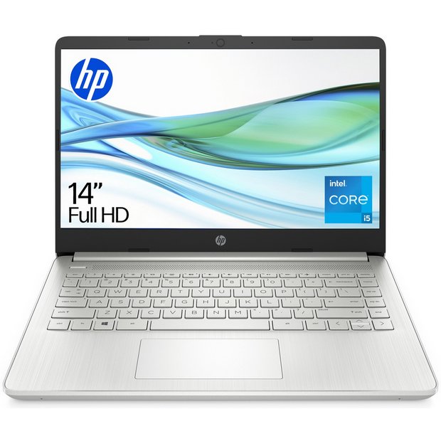 Buy HP 14s-dq5009na 14in i5 8GB 256GB Laptop - Silver | Laptops