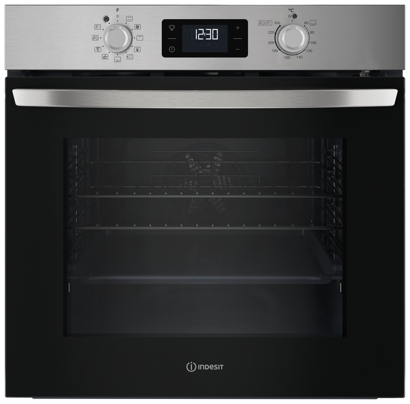 Indesit IO278P1XUK Built In Single Electric Oven - S/Steel