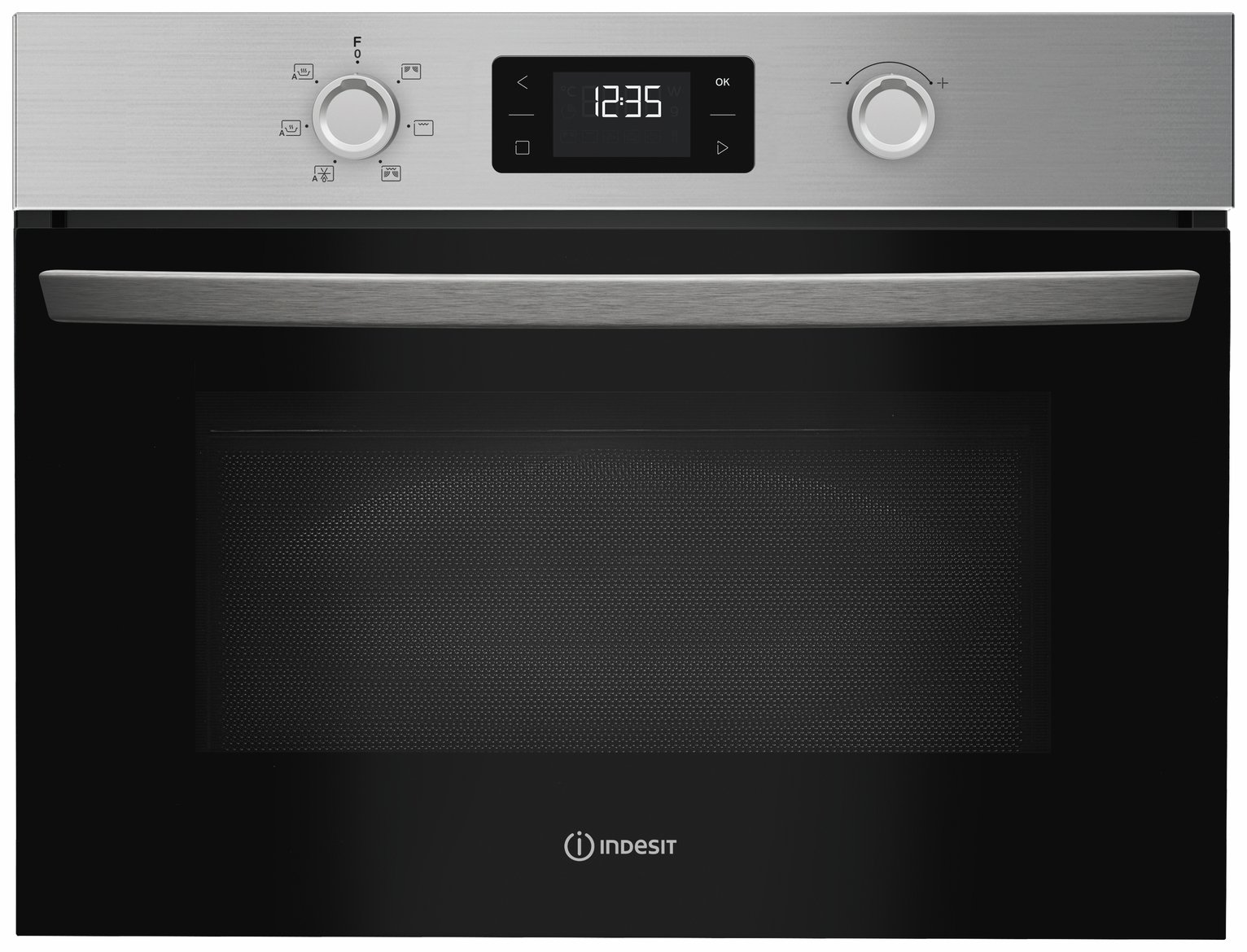 Indesit IP252RXUK 900W Built In Microwave - Stainless Steel