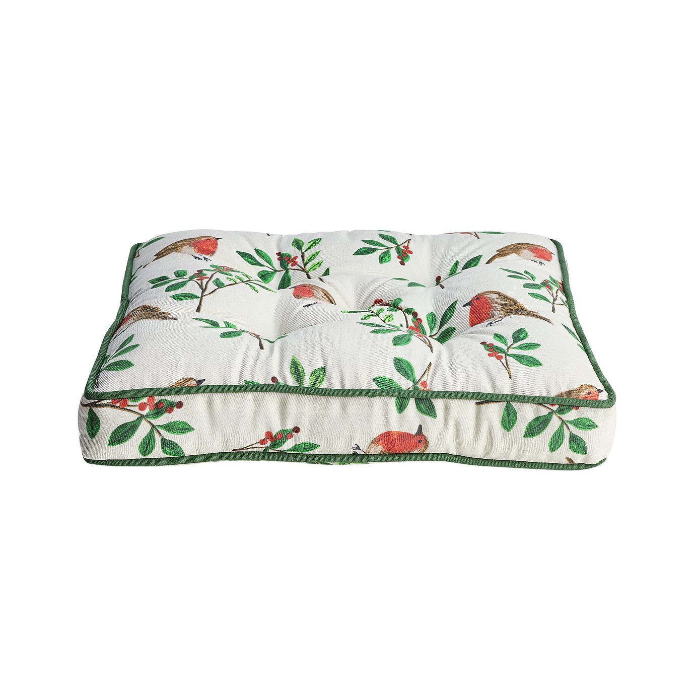 Argos Home Robin Pack of 2 Seat Cushions - Cream