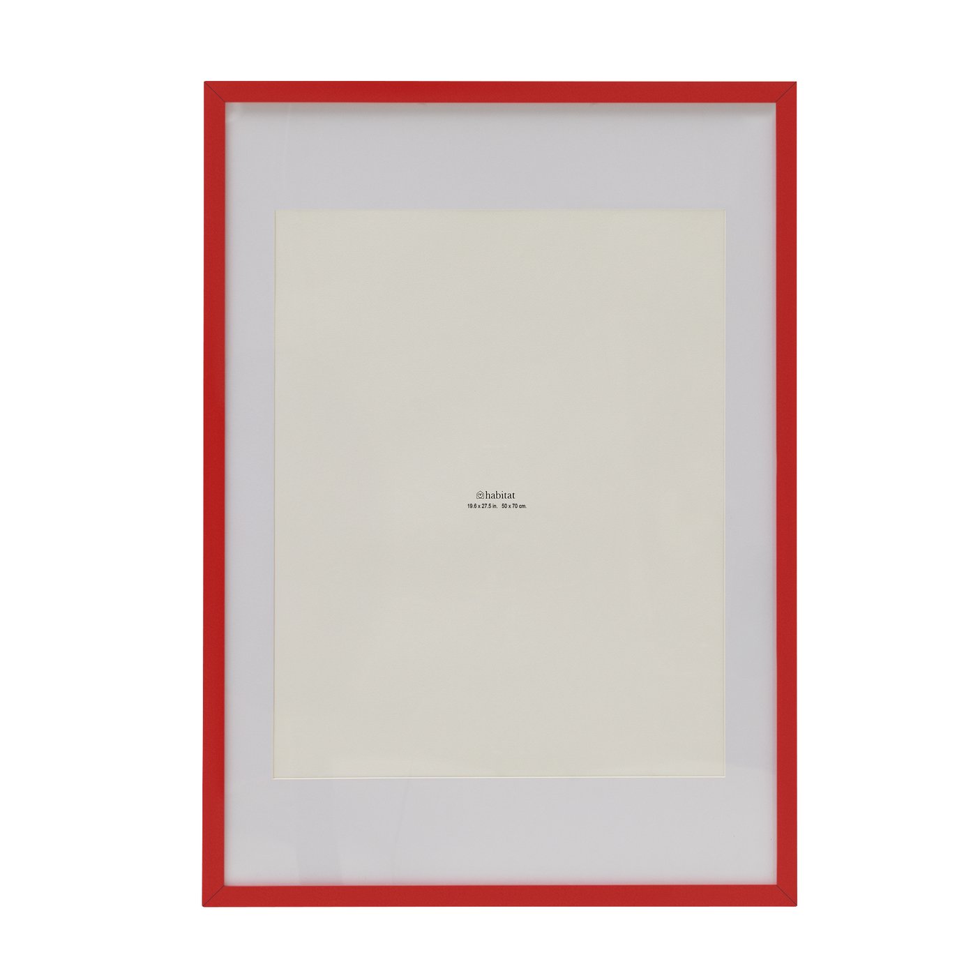 Habitat Red Picture Frame - 20x28"