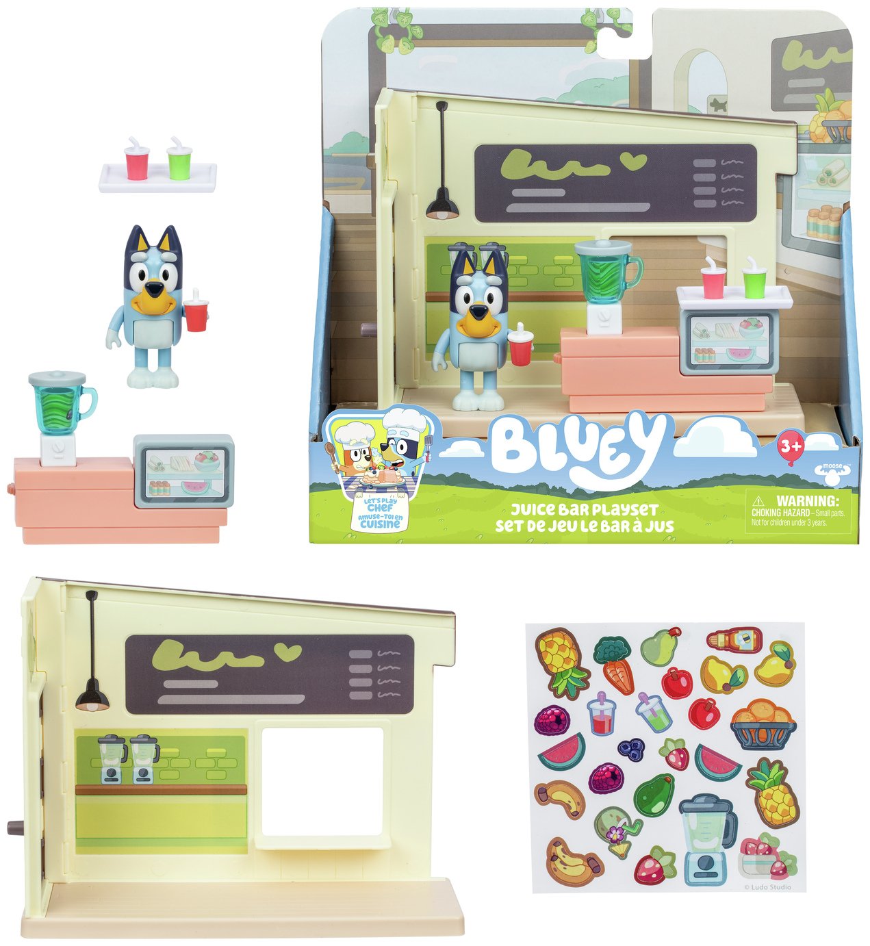 Bluey Mini Juice Bar Playset