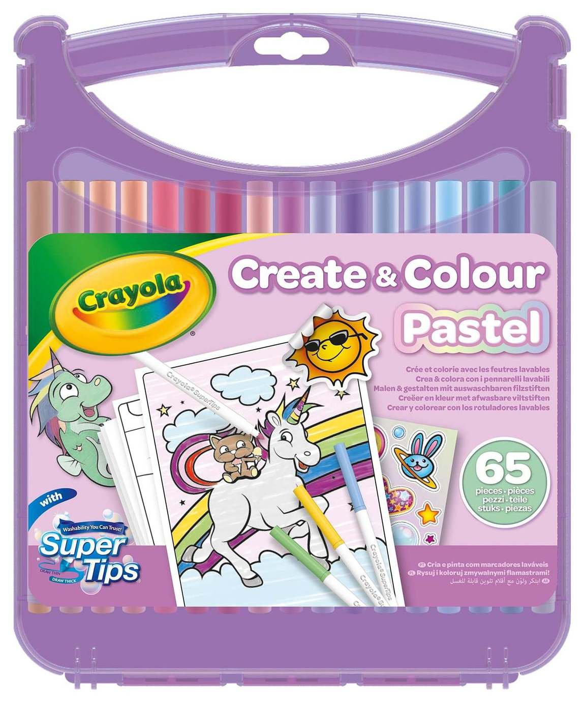 Crayola Pastel Colour Create Case 