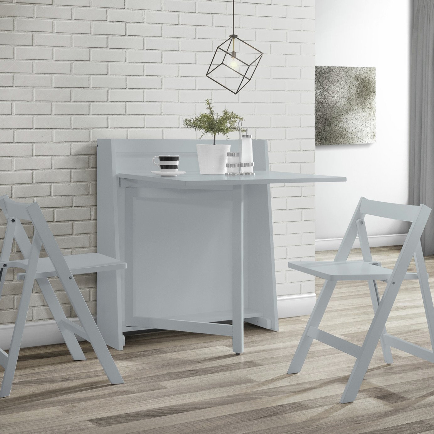 Julian Bowen Helsinki Dining Table & 2 Chairs