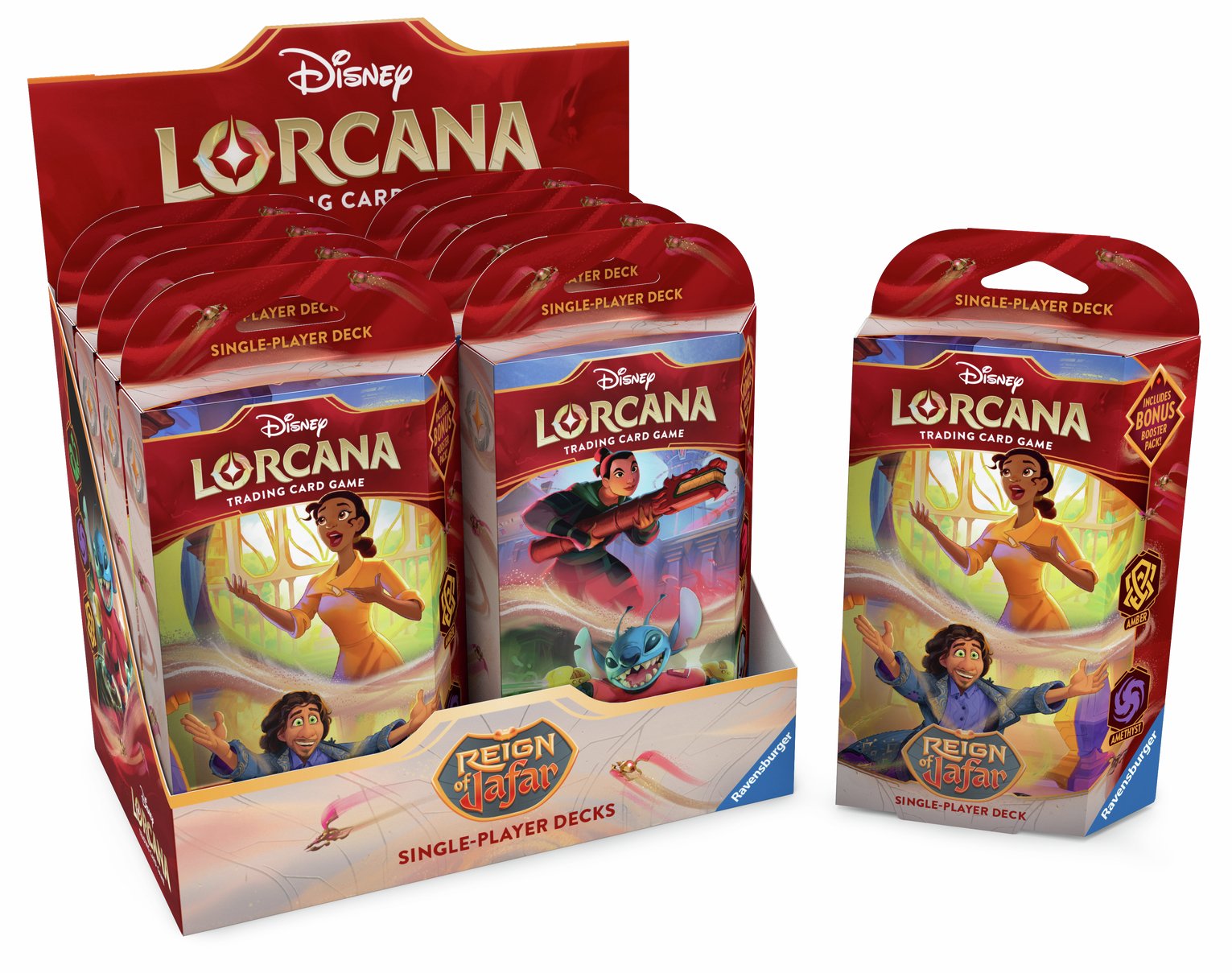 Disney Lorcana TCG Starter Trading Card Deck 
