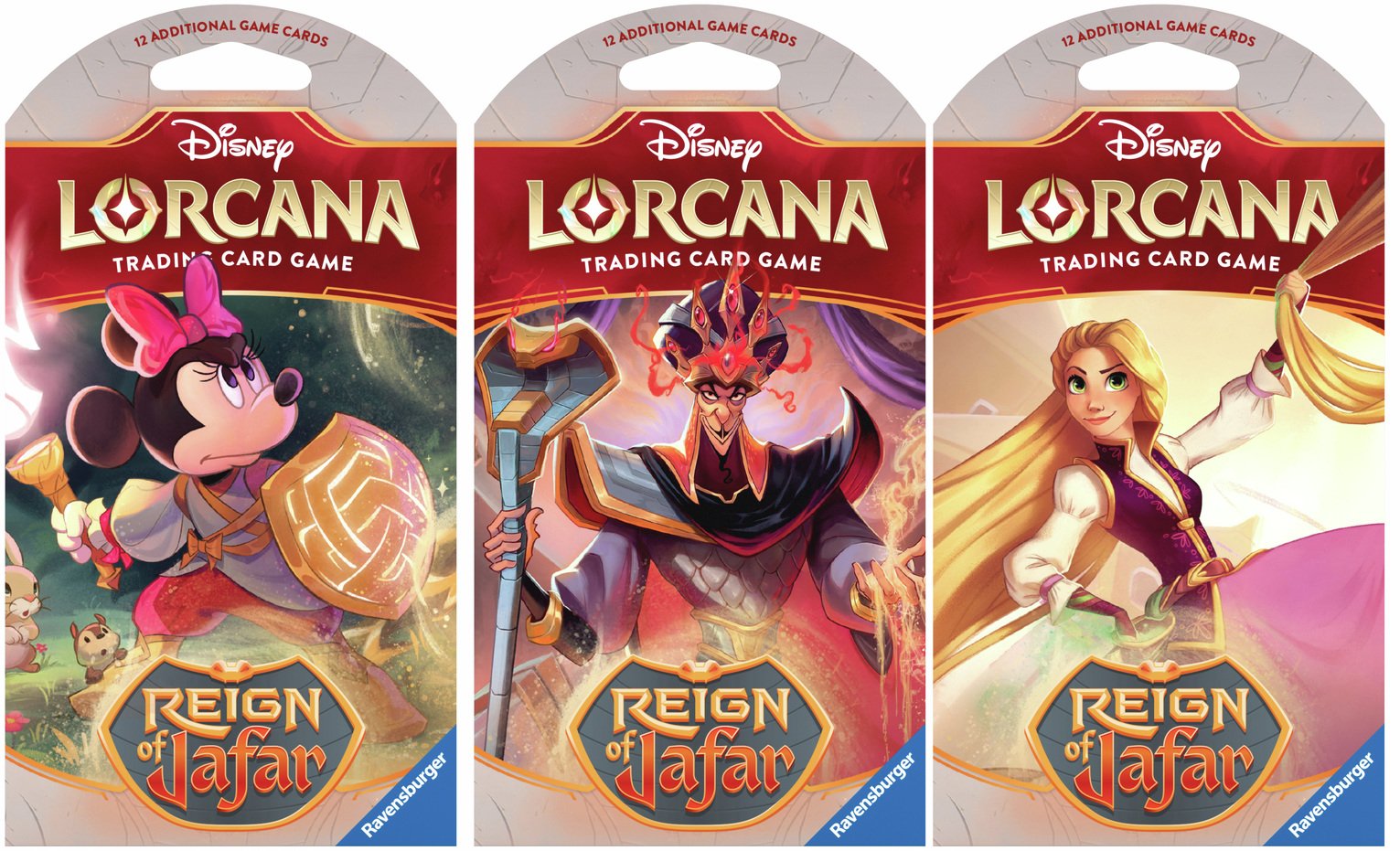 Disney Lorcana Sleeved Boosters Trading Card 