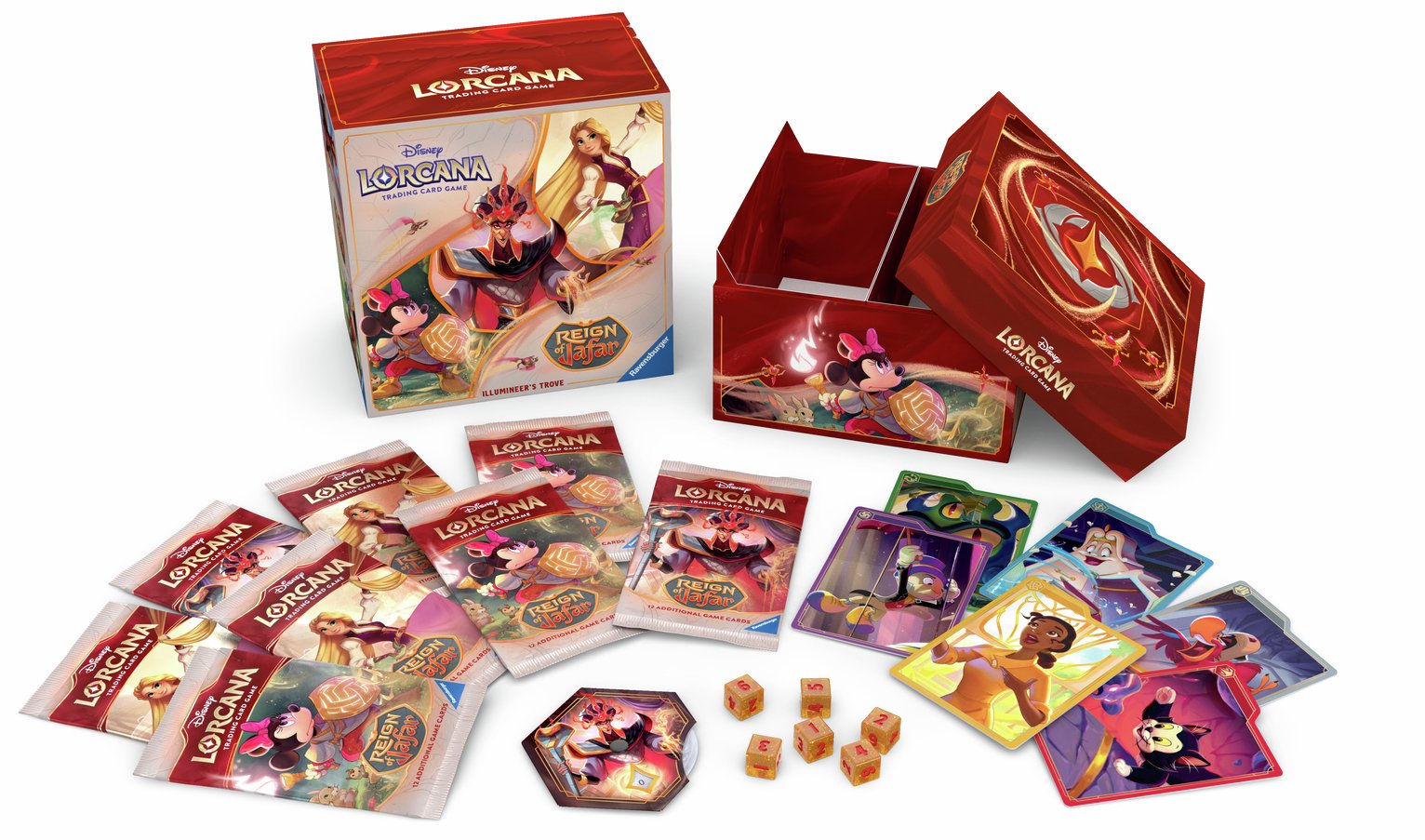 Disney Lorcana Illumineers Trove Trading Card-  Set Of 8