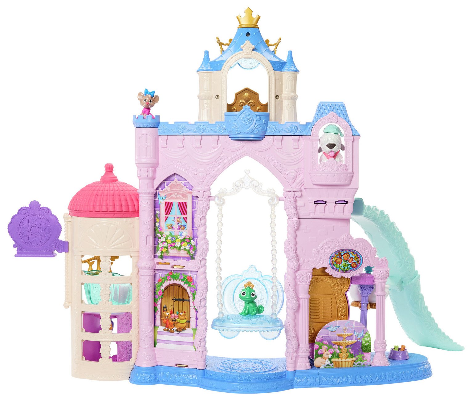 Disney Pet Palace Playset with 3 Animal Friends