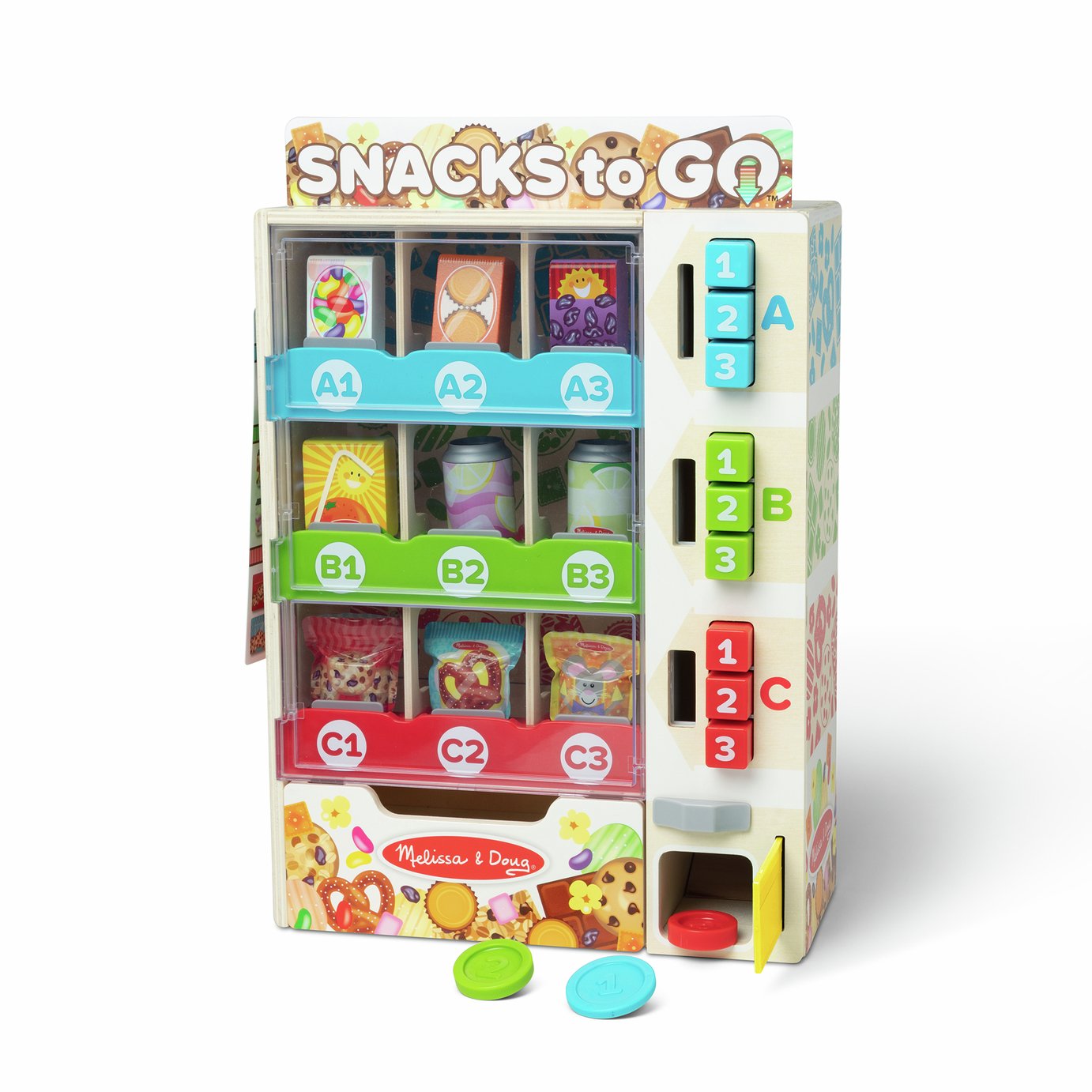 Melissa & Doug Vending Machine Play Set