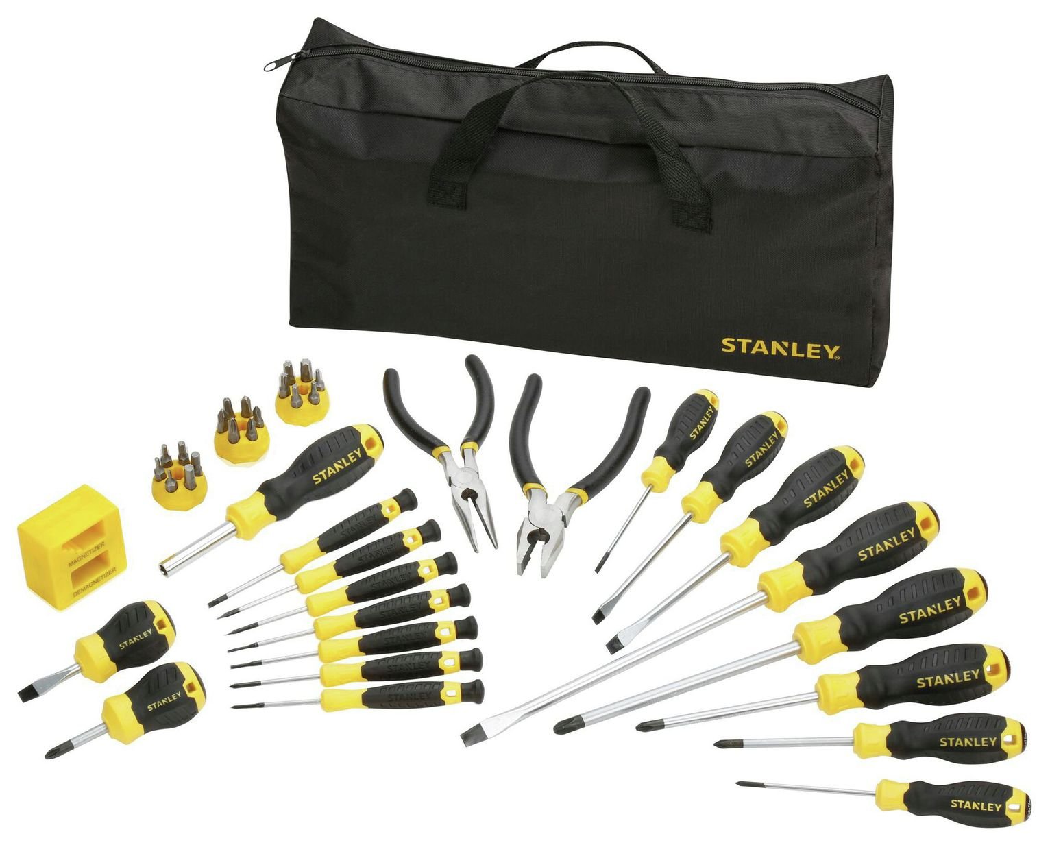 Stanley 39 Pieces Screwdriver Set With Storage Bag