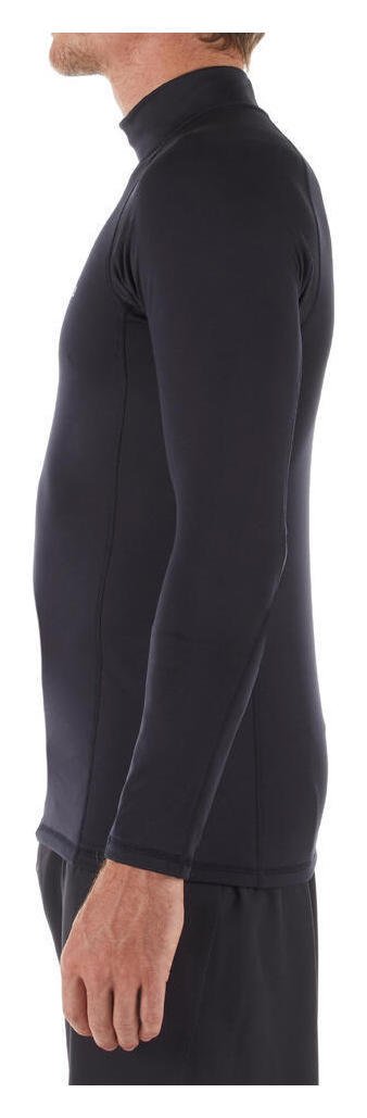 Decathlon Mens Long-Sleeved Thermal Top - Black