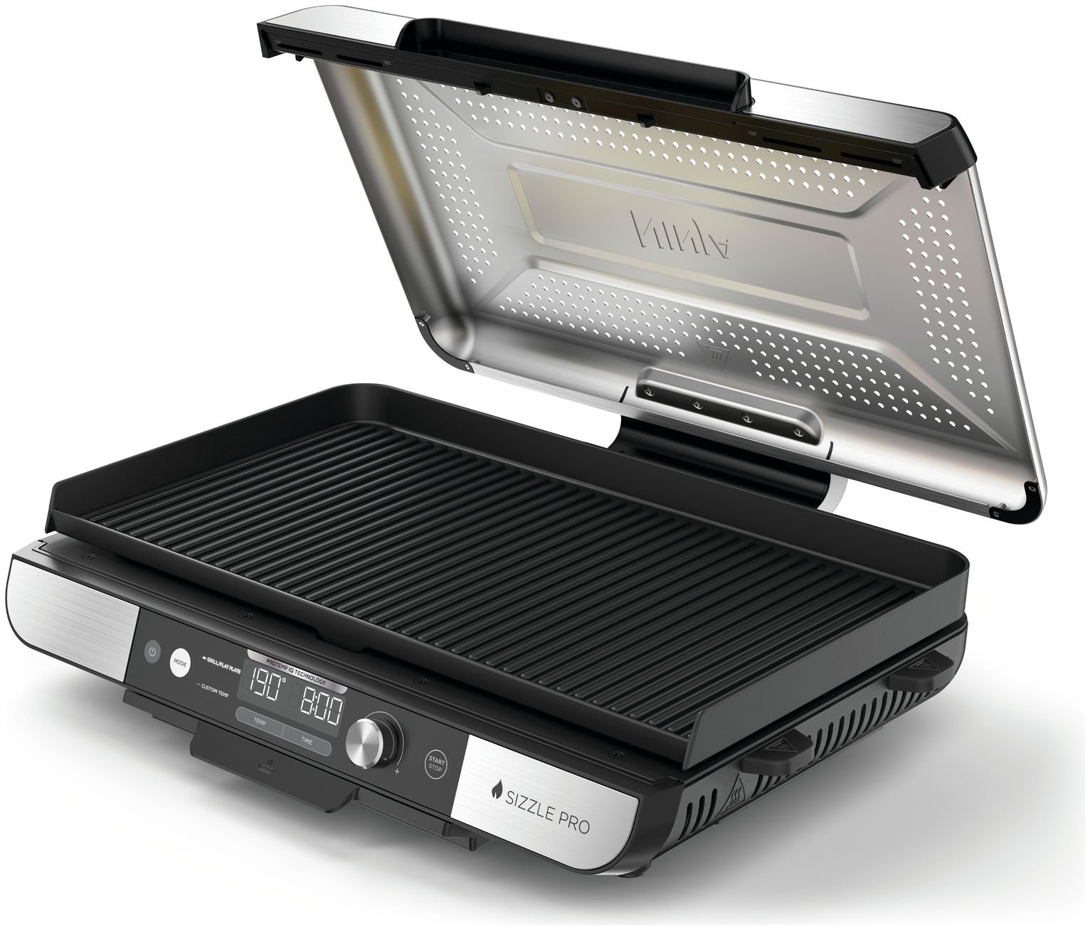 Ninja GX101UK Sizzle Pro XL Health Grill & Flat Plate