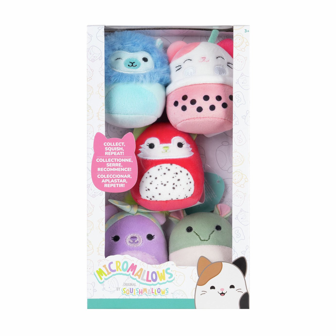 Micromallows Squishmallows 2.5 Inch 5 Pack Soft Toys