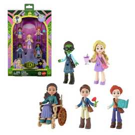 Wicked Students of Shiz 5 Small Dolls & Accessories