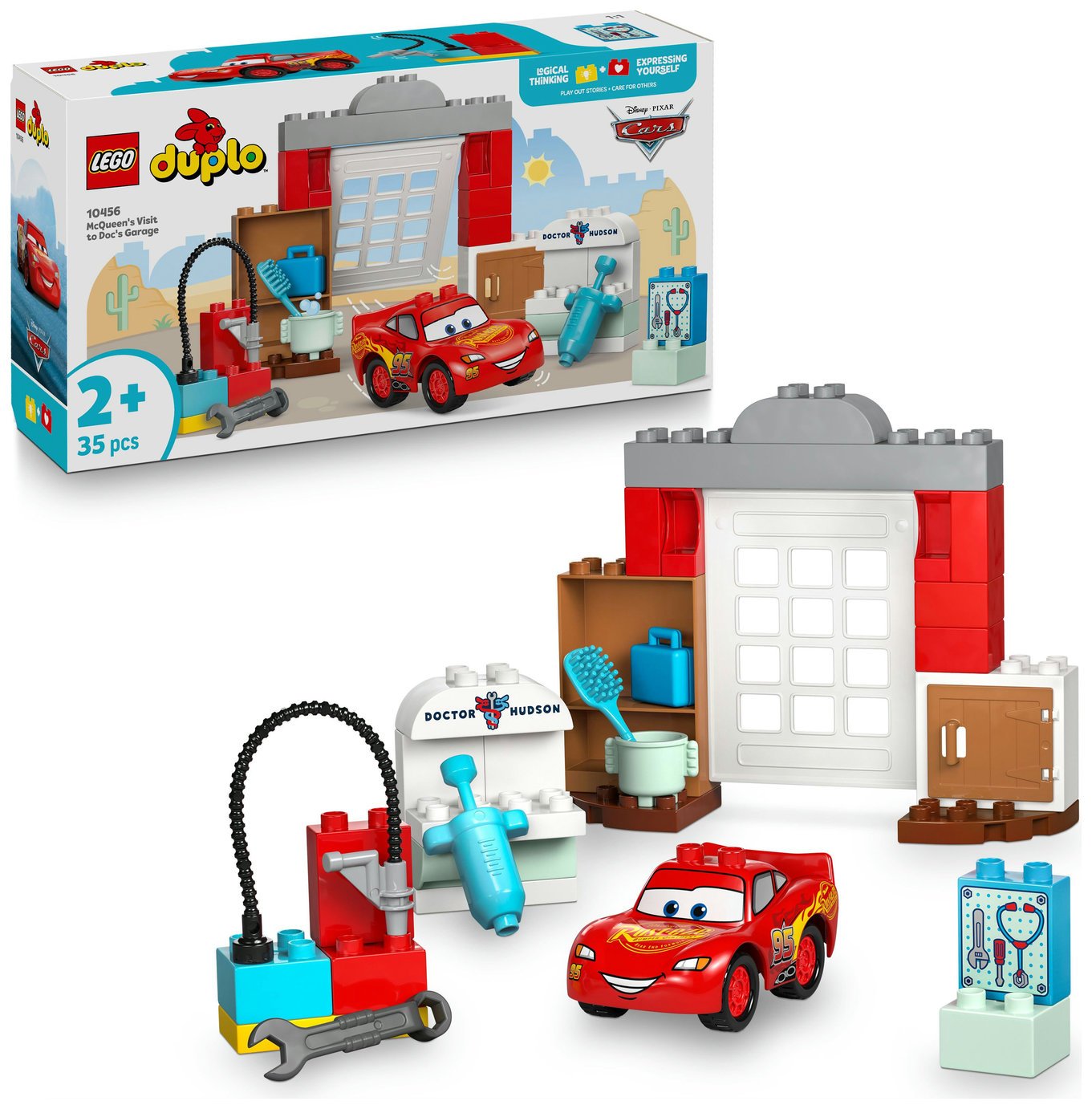 LEGO DUPLO Disney Cars McQueen's Visit to Doc's Garage 10456