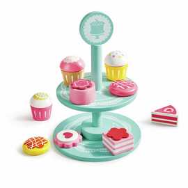 Chad Valley Wooden Cake Stand