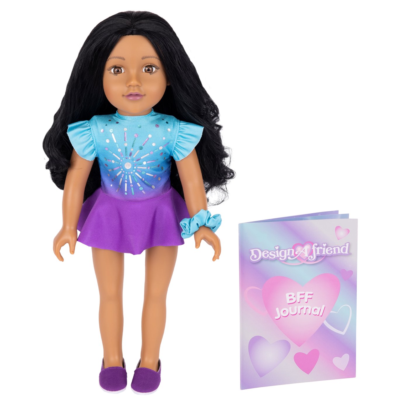 DesignAfriend 18 Inch Bobbi Gymnast Doll