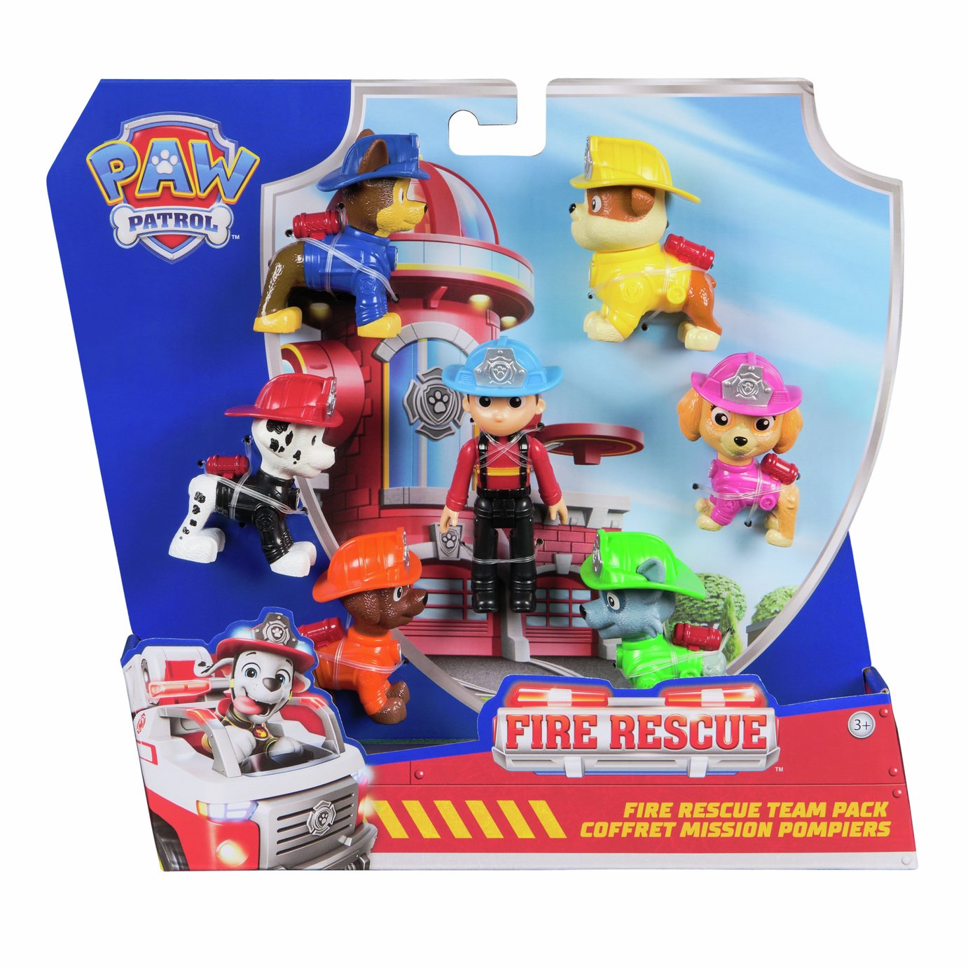 PAW Patrol Fire Rescue - PAW Figure Gift Set