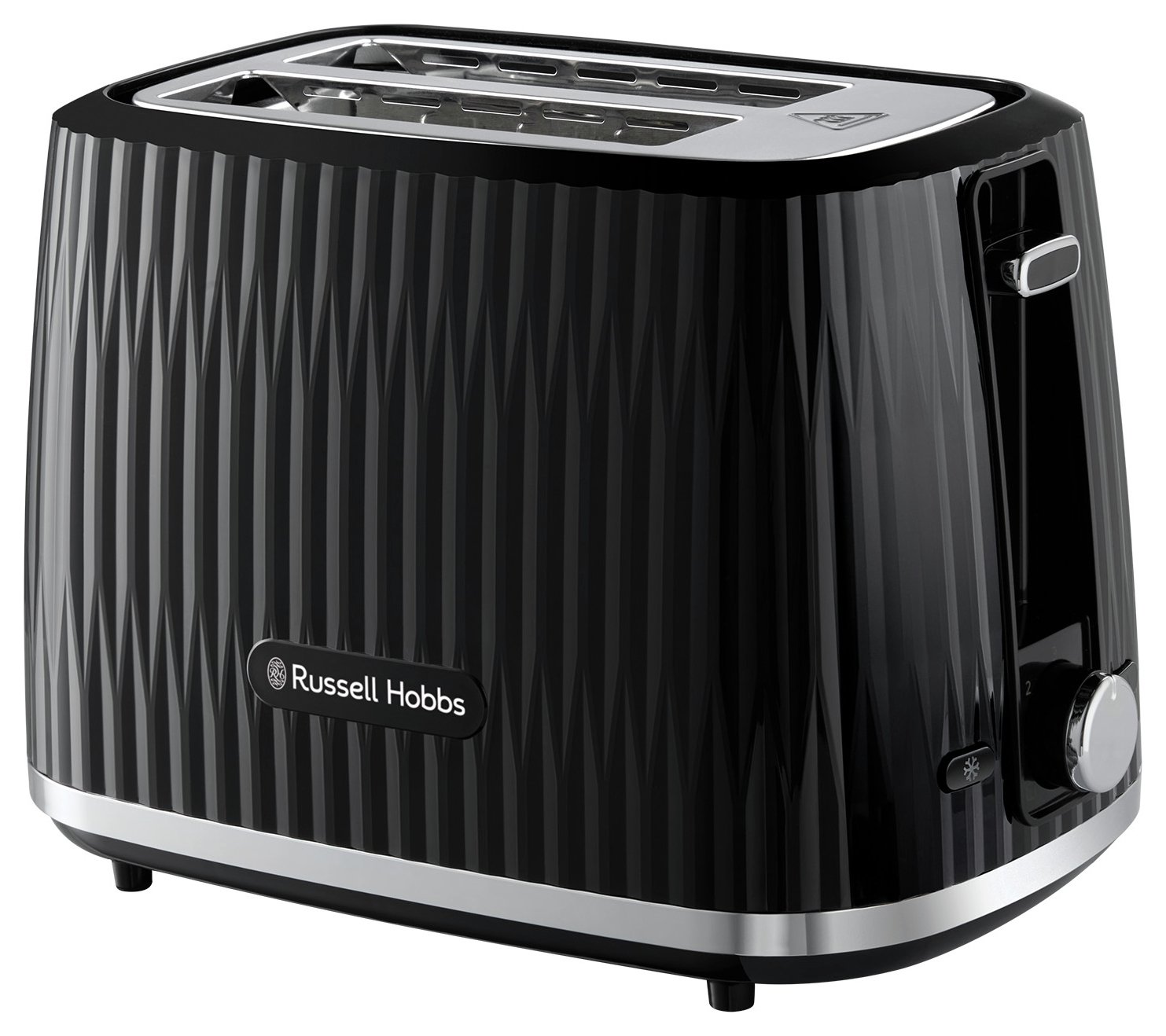 Russell Hobbs Eden 2 Slice Black Toaster 27371