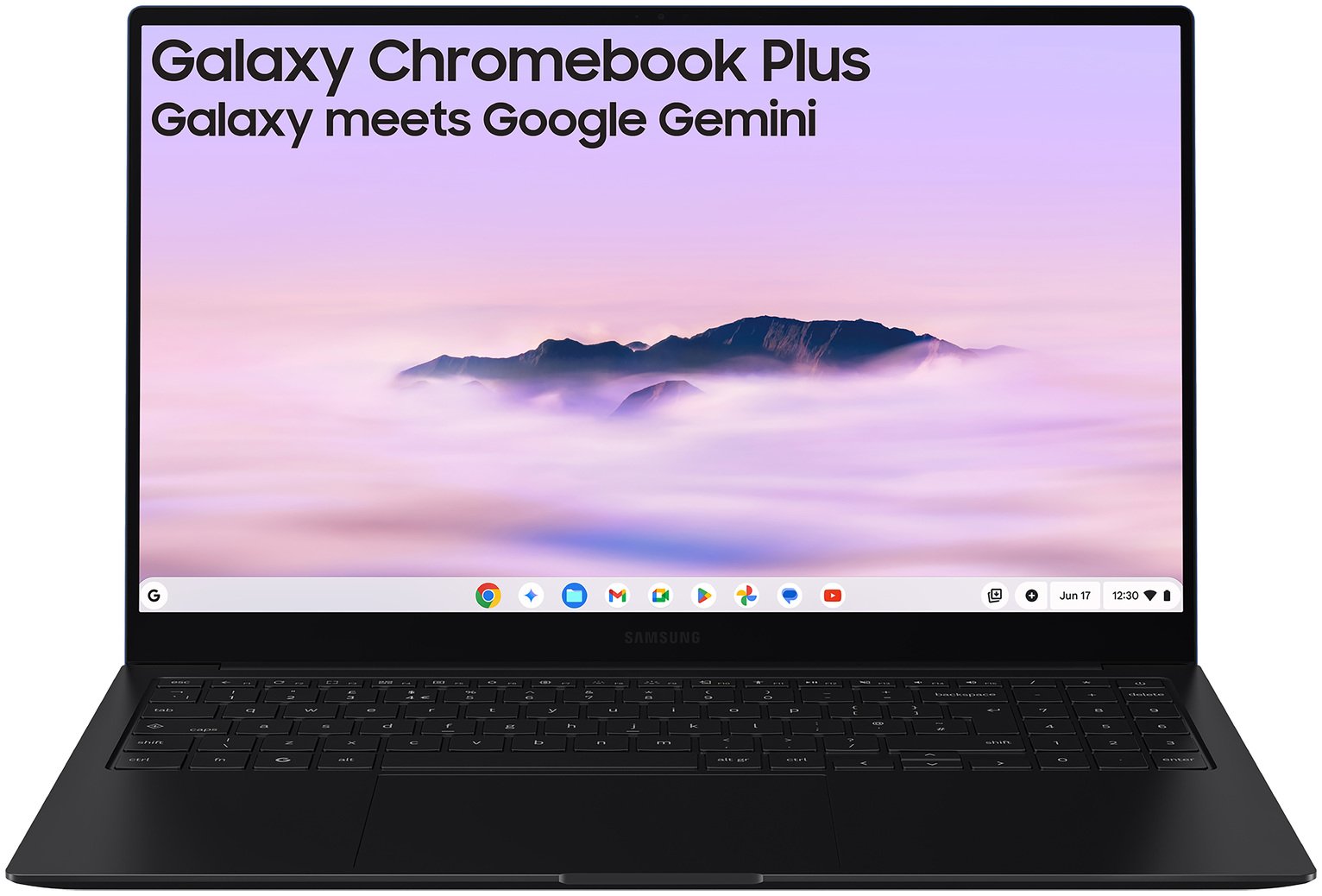 Samsung Galaxy 15.6in 8GB Core 5 256GB Chromebook Plus- Blue