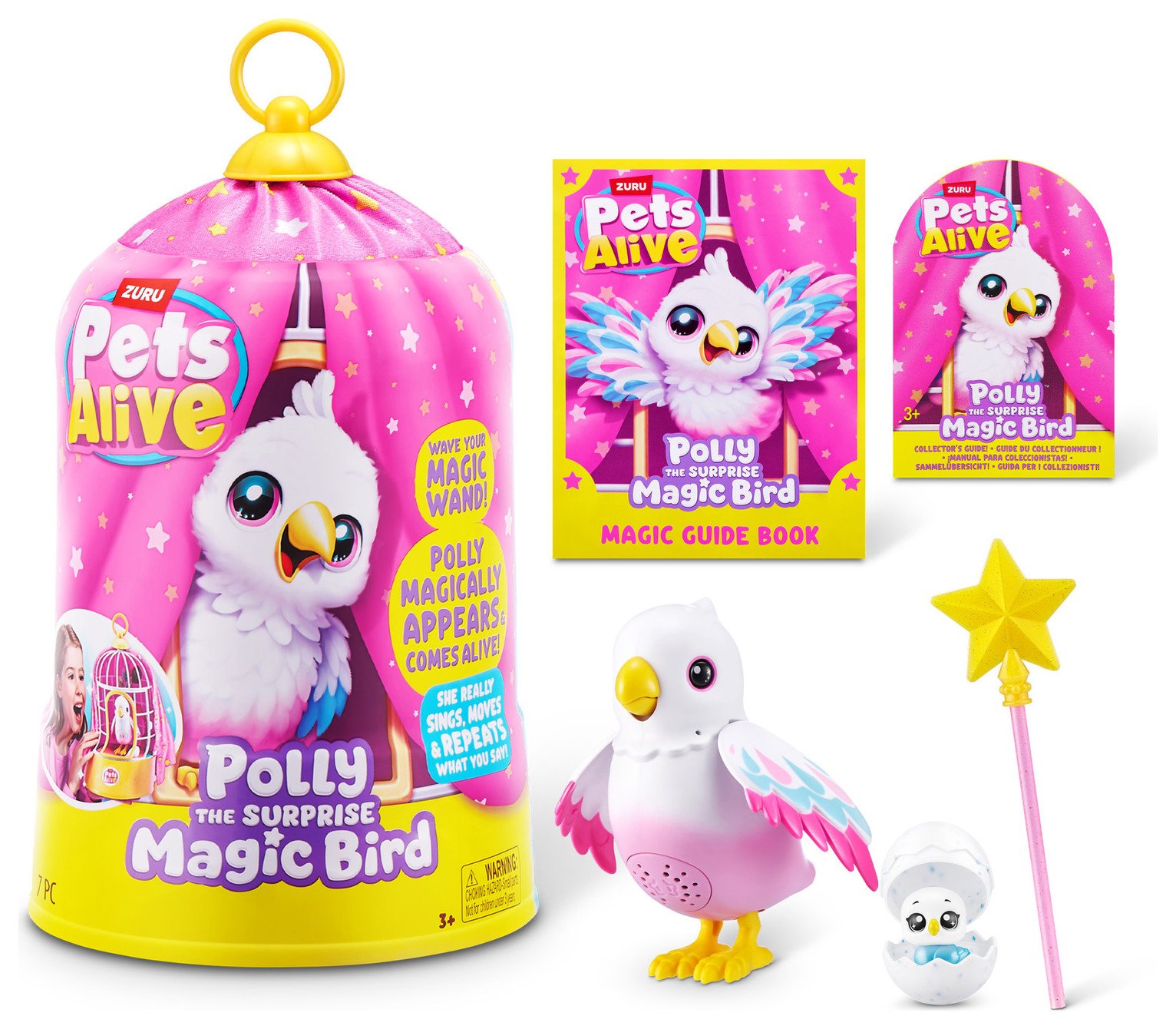 Zuru Pets Alive Polly The Surprise Magic Bird