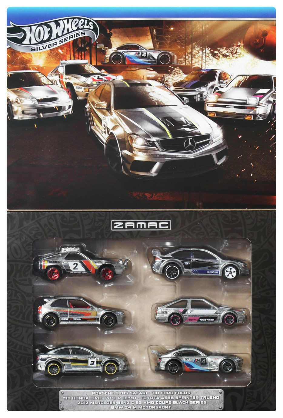 Hot Wheels 1:64 Scale Die-Cast Toy Cars & Trucks, Vehicles 